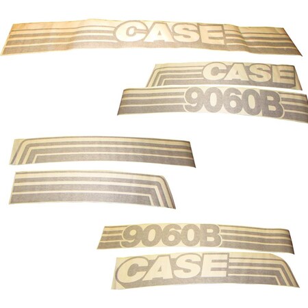 Aftermarket New 9060B Fits Case Excavator Whole Machine Decal Set MAE30-0142